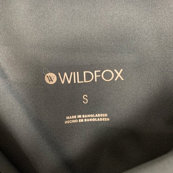 Wildfox Leggings High Rise Grey Stripes 7/8 Length Women's S - Picture 11 of 12